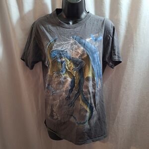 Fruit of the loom dragon print T-shirt
